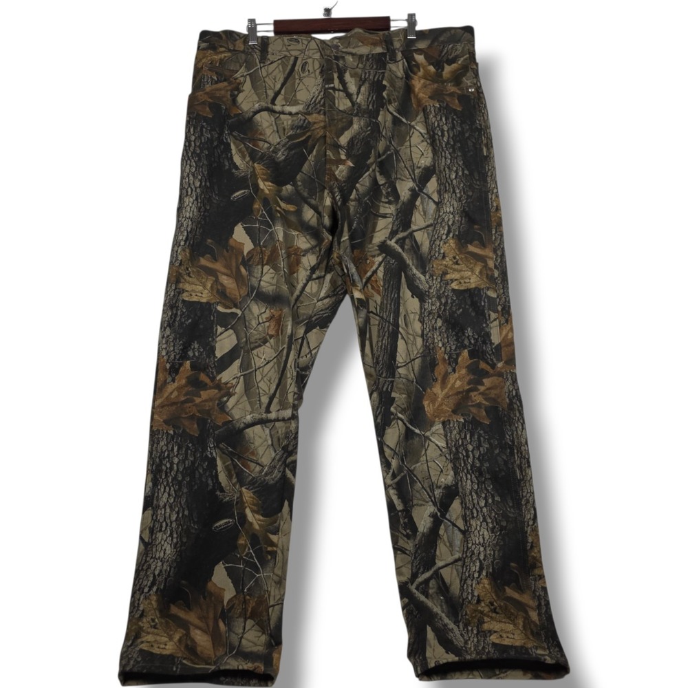 Wrangler Pro Gear Pants Mens 42x32 RealTree Hardwoods Camo Hunting‎ Jeans Cotton